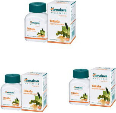 HIMALAYA TRIKATU TABLET 60 TAB(PACK OF 3)(Pack of 3, 60 Tablets)