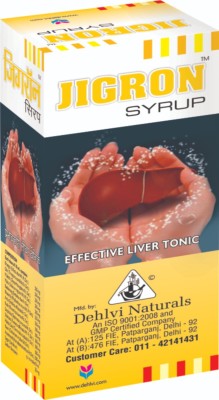 DEHLVI Jigron Syrup Sugar free (200ml) (Pack Of 2)(Pack of 2)