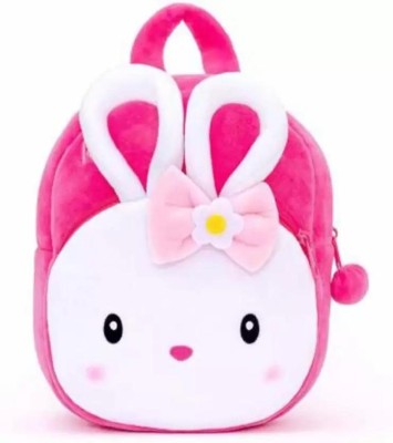 Safer Enterprises : Kongi Rabbite School Bag for Kids,Boy,Nursery,Picnic,Cary, Baby Bag .2 to3 age 10 L Backpack(Pink)