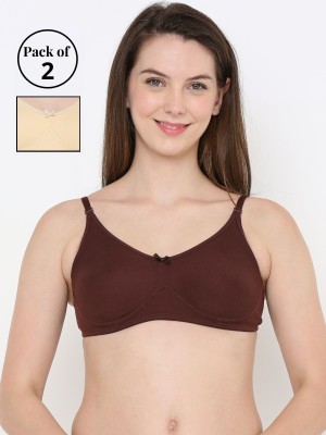 Berry's Intimatess Women T-Shirt Lightly Padded Bra(Brown, Beige)