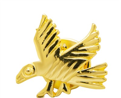 Shining Jewel Flying Bird Design Brooch(Gold)