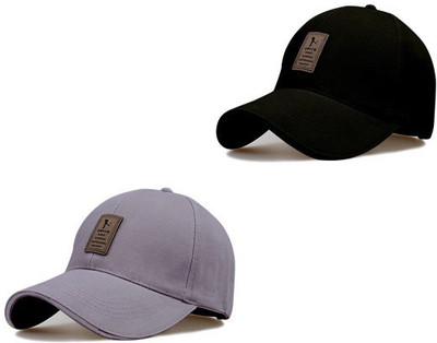 Evanden Embellished Sports/Regular Cap Cap(Pack of 2)