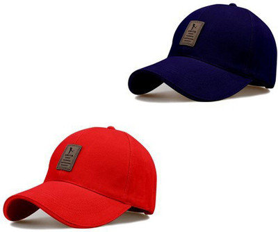 Evanden Embellished Sports/Regular Cap Cap(Pack of 2)