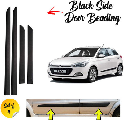 KRISHNA AUTO PREMIUM QUALITY Black Side Car BEEDING Compatible FOR HONDAI i20 old Car Beading Roll For Door(5 m)