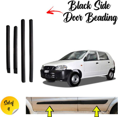 KRISHNA AUTO Krishna Black Side Car BEEDING Compatible FOR Maruti Alto Car Beading Roll For Door(5 m)