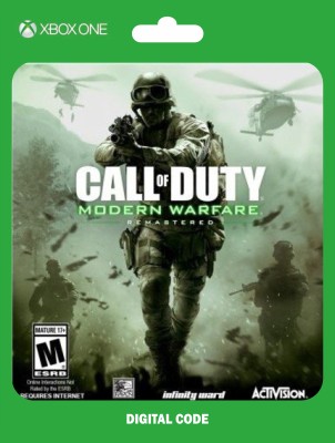 Call of Duty Modern Warfare Remastered Edition(Code in the Box - for Xbox One)