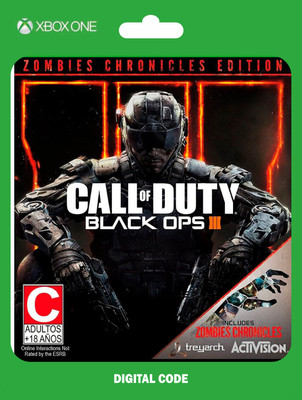 COD Black Ops 3 - Zombies Pack ( COD Black Ops III+Zombies Chronicles ) Special Edition(Code in the Box - for Xbox One)