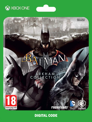 Batman -Arkham Collection( Arkham Knight+ Arkham City+Season pass) Bundle Edition(Code in the Box - for Xbox One)