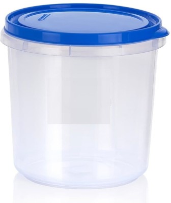 Miranshi Enterprise Polypropylene Grocery Container  - 15 L(Blue, Clear)