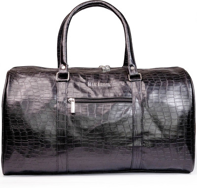 Man Arden The Bold & Brazen PVC Leather Travel Single Tone Duffel Without Wheels
