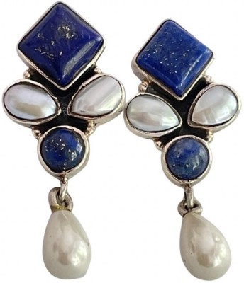 House Of Jewels Oxidised 925 Hallmark Silver Handmade Earring Sterling Silver Stud Earring