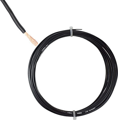 Exxelo Copper 1 sq/mm Black 75 m Wire(Black)