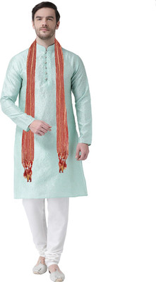 SG LEMAN Men Kurta Pyjama Dupatta Set
