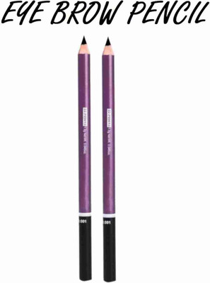 SKYBOAT SUPER SOFT QUALITY PROFESSIONAL BLACK EYEBROW PENCIL(BLACK)