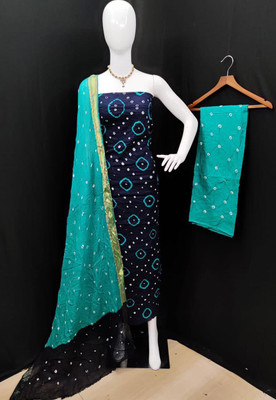 JATADHAR FAB Cotton Blend Printed Salwar Suit Material