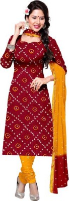 Laxmi Fashion Cotton Blend Printed Kurta & Churidar Material