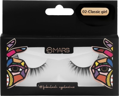 MARS Fabulash eyelashes | Classic Girl- Cruelty-free(Pack of 1)