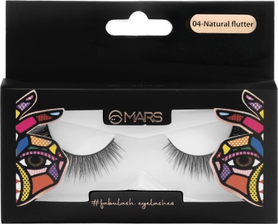 MARS Fabulash eyelashes| Natural Flutter-Cruelty-free(Pack of 1)