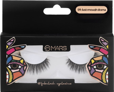 MARS Fabulash eyelashes | Just Enough Drama-Cruelty-free(Pack of 1)