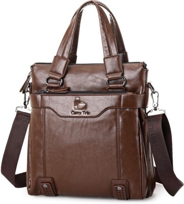 CarryTrip Men Brown Hand-held Bag