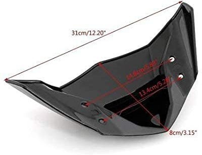 FAVOURITE RIDERS Small Visor Glass Universal for All Bikes Bike Windshield