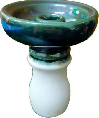 Puff Smart American Phunnel Ceramic Bowl /Chillum 4.7 inch Ceramic Hookah(Multicolor)