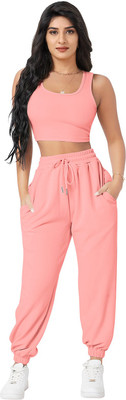 DHUNKI Solid Women Jumpsuit