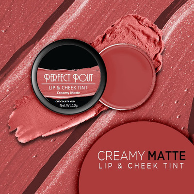YAWI GREAT AND BEST PROFESSIONAL CHEECK AND LIP TINT CREAMY MATTE(CHOCOLATY MUD, 10 g)