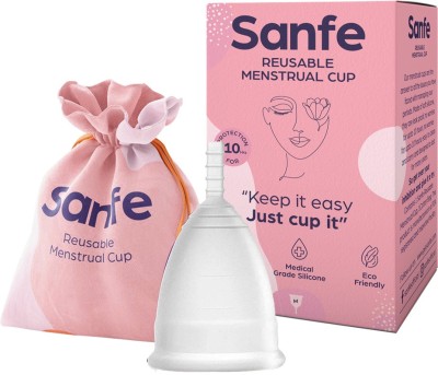 Sanfe Large Reusable Menstrual Cup(Pack of 1)
