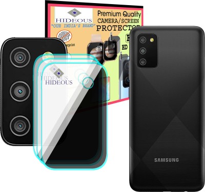 HIDEOUS Back Camera Lens Glass Protector for Samsung Galaxy M02s(Pack of: 3)