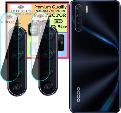 HIDEOUS Back Camera Lens Glass Protector for OPPO F15(Pack of: 2)