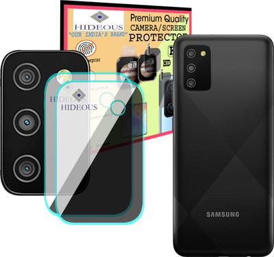 HIDEOUS Back Camera Lens Glass Protector for Samsung Galaxy M02s(Pack of: 2)