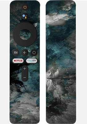 Jeeva Creation Mi Smart LED Tv Remote, led tv remote Mobile Skin(Ultra Dark Clouds Skin With High Matte Finish.)