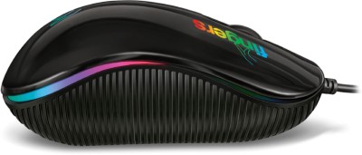 FINGERS RGB-Breathe Wired Optical Mouse(USB 2.0, Piano Black)