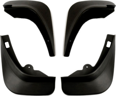 AUTO PEARL Cars Front Mud Guard, Rear Mud Guard For Hyundai(Black)