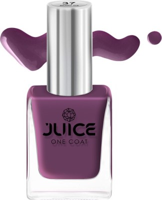 Juice One Coat Long Lasting Quick Dry Chip Resistant Nail Polish 11 ml Berry Ice Purple - 037