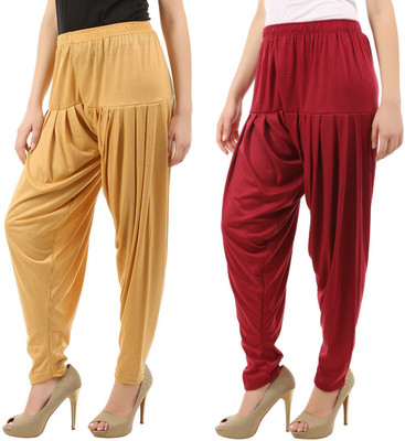 pink you Viscose Rayon Solid Patiala