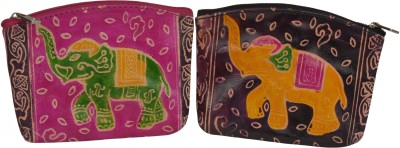 Chitrahar Designer Coin Pouch Coin Purse(Pack of 2)