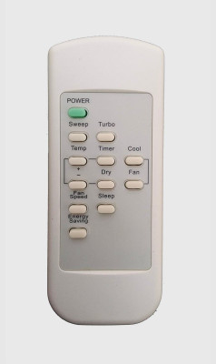 J.K. WEBSHOP Compatible Remote Control for Carrier AC Split/Window AC 49 Carrier Ac Split Remote Controller(White)