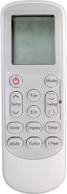 J.K. WEBSHOP Remote Control Compatible With Onida i Feel AC (191A) NA Remote Controller(White)