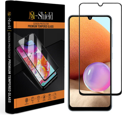 MS-Shield Edge To Edge Tempered Glass for Samsung Galaxy A32(Pack of 1)