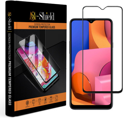 MS-Shield Edge To Edge Tempered Glass for Samsung Galaxy A20s(Pack of 1)