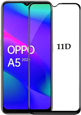 CVWOAKS Edge To Edge Tempered Glass for OPPO A5 2020, OPPO A9 2020(Pack of 1)