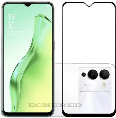 ECMERED Edge To Edge Tempered Glass for Infinix Note 12i, INFINIX NOTE 12I(Pack of 1)