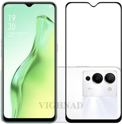 VIGHNAD Edge To Edge Tempered Glass for infinix note 12 pro(Pack of 1)
