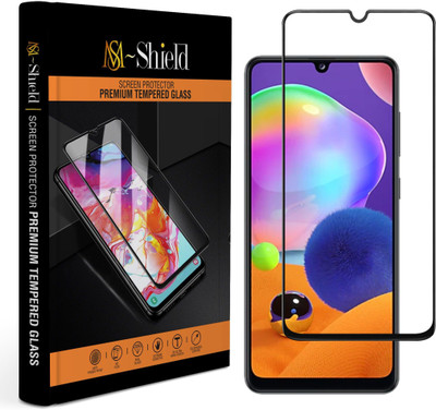 MS-Shield Edge To Edge Tempered Glass for Samsung Galaxy A31(Pack of 1)