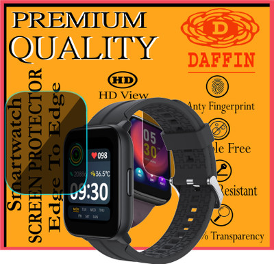 daffin Screen Guard for Realme TechLife Watch SZ100(Pack of 1)