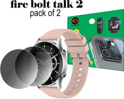 Olonga Screen Guard for Fire boltt Talk 2(Pack of 2)