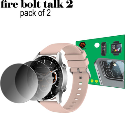Olonga Screen Guard for Fire boltt Talk 2(Pack of 2)