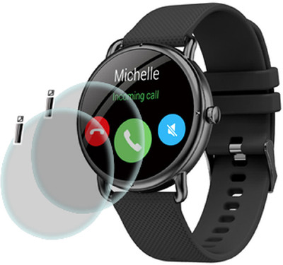 XAZE Screen Guard for Noise NoiseFit Buzz Smartwatch(Pack of 2)